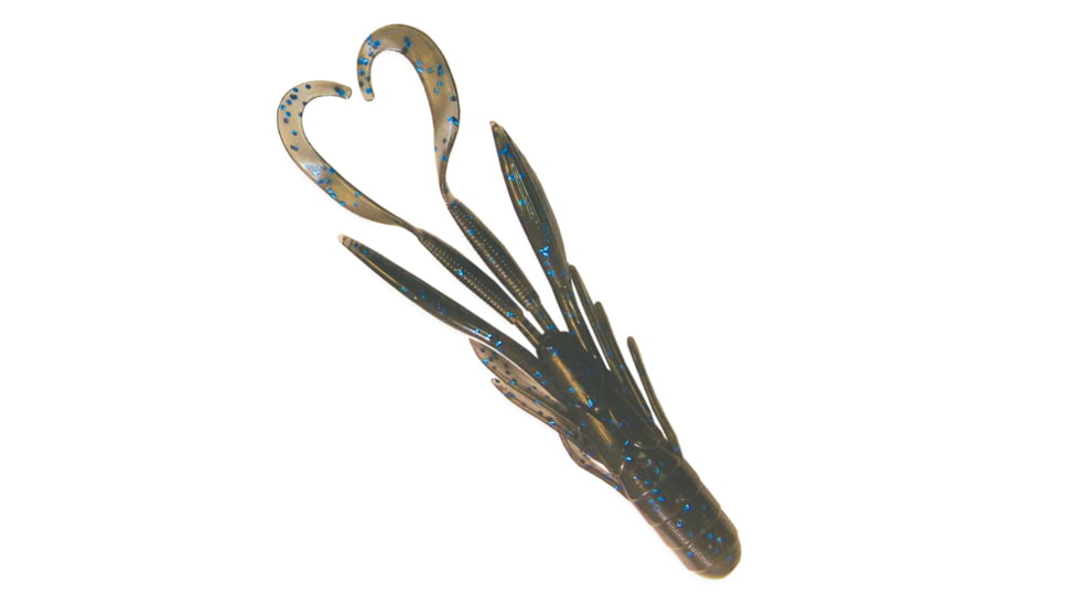 Culprit Incredi-Craw, 3.5 in, 8 Pack, Black Blue Flake, IC3508-213