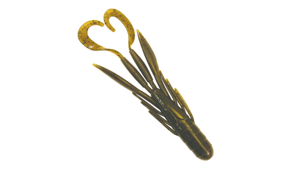 Culprit Incredi-Craw, 3.5 in, 8 Pack, Green Pumpkin, IC3508-J2