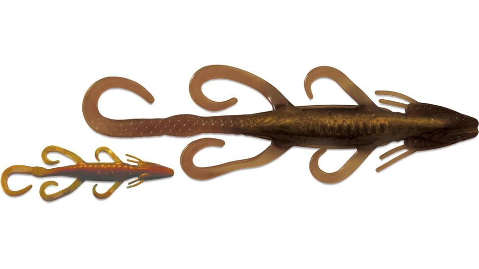Culprit Lizard Creature Bait, 4, 6in, Crawdad, DL608-07