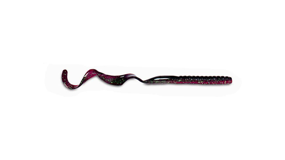 Culprit Original Worm, 6in, Red Shad/Green Flake, C625-09
