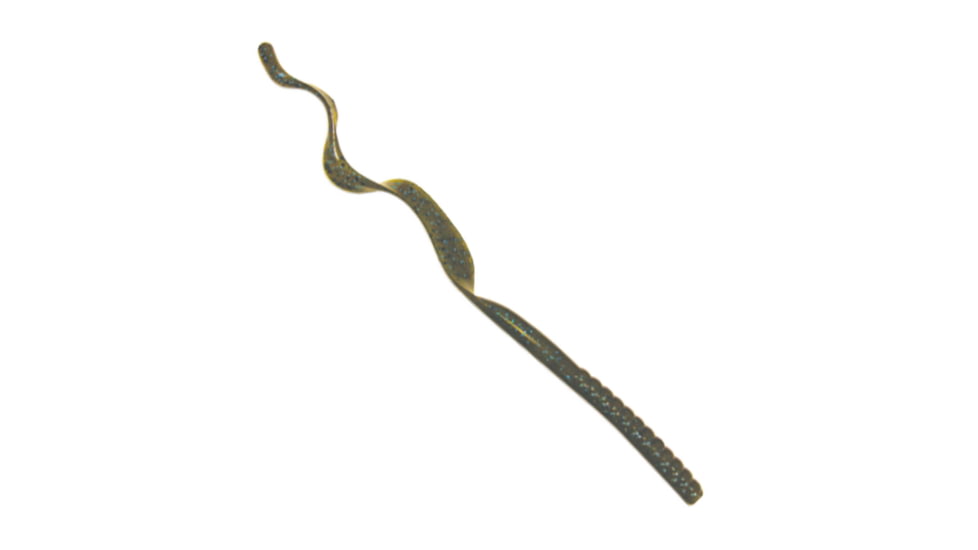 Culprit Original Worm, 8 in, 12 Pack, Green Pumpkin Blue Flake, C812-70