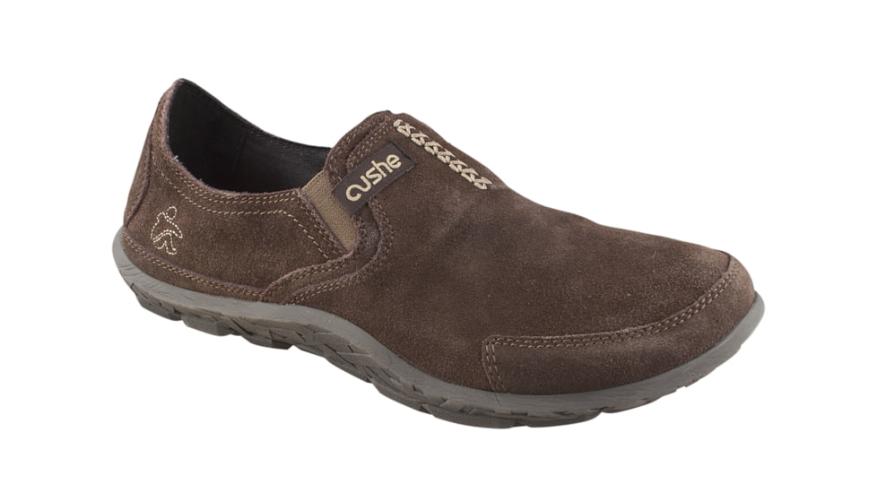 Cushe Slipper Suede Shoe - Men's-Dark Brown-Medium-43