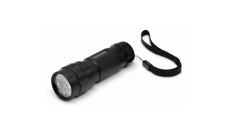 Cyclops 3AAA 14 LED Aluminum Flashlight w/White LED,80 Lumens,Pack of 2,Clam Pack CYC-FL14-2PK