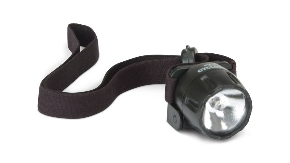 Cyclops Atom LED Magnifier Headlamp Detachable with Black Strap CYC-ATM1-B