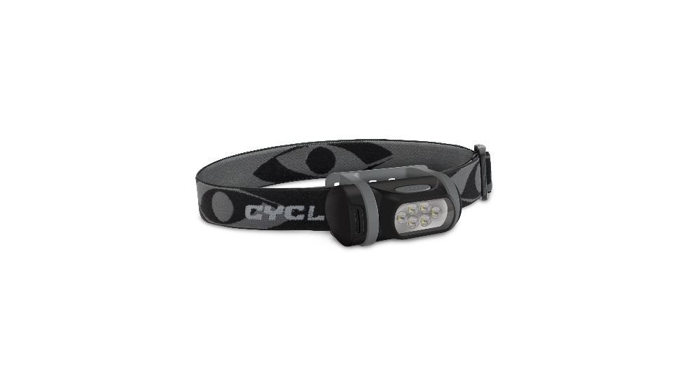 Cyclops TITAN 6 LED Blk/Grey Headlamp CYC-TITAN