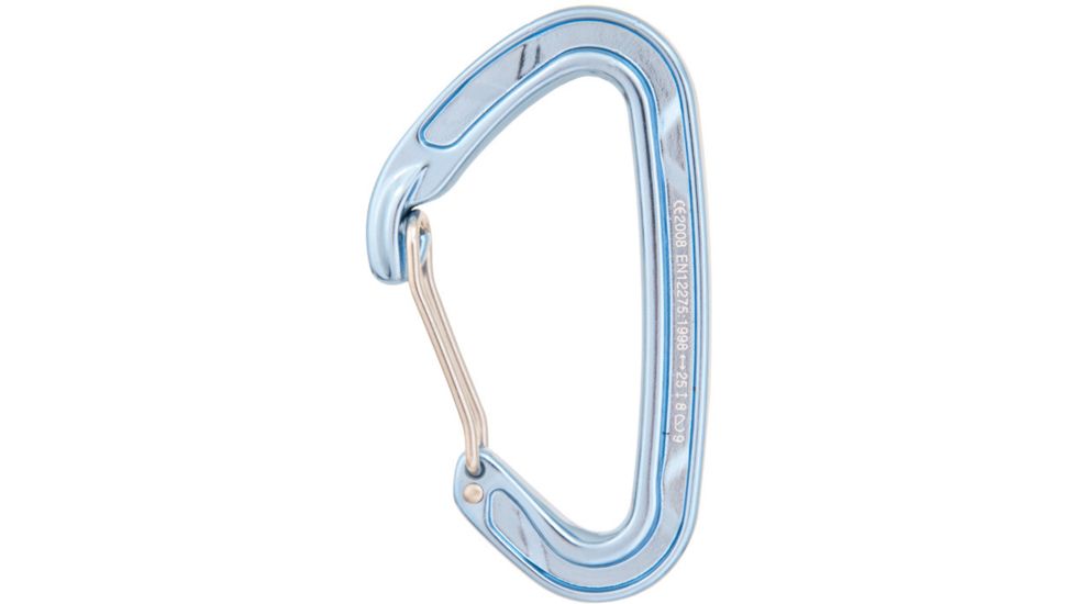 Cypher Echo Carabiner-Blue-Wire Gate