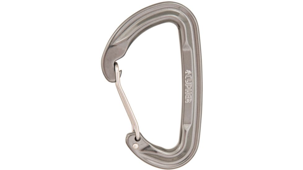 Cypher Firefly 2 Carabiner-Dark Grey-Wire Gate