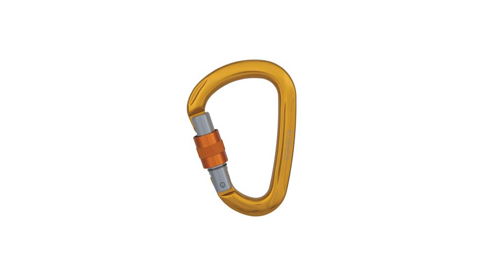 Cypher Iris HMS Carabiner-Gold-Screw Lock
