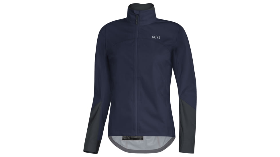 GOREWEAR C5 Womens GORE-TEX Active Cycling Jacket in Orbit Blue/Black XS 0-2 Slim fit Waterproof B139BF25, 100202-AU99-36