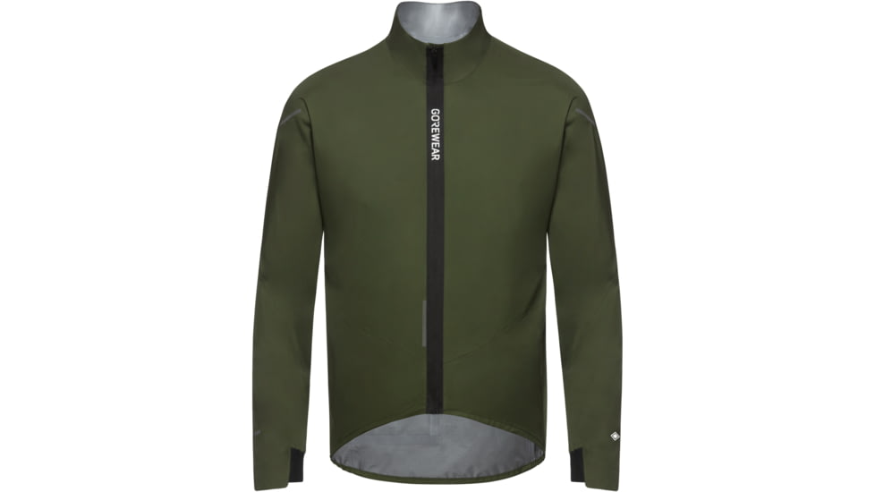 GOREWEAR SPINSHIFT GORE-TEX Cycling Jacket Mens in Utility Green Small Slim fit Waterproof 1C1F56DE, 101064-BH00-M
