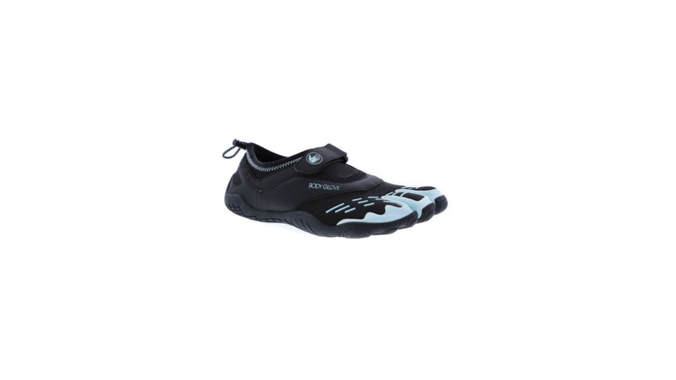 Aquapac Womens 3T Barefoot Max Water Shoes - Black/Blue Aqua 9E9FCEE9, 5, Black/Blue Aqua, 3TBFM18W-BKSF-5