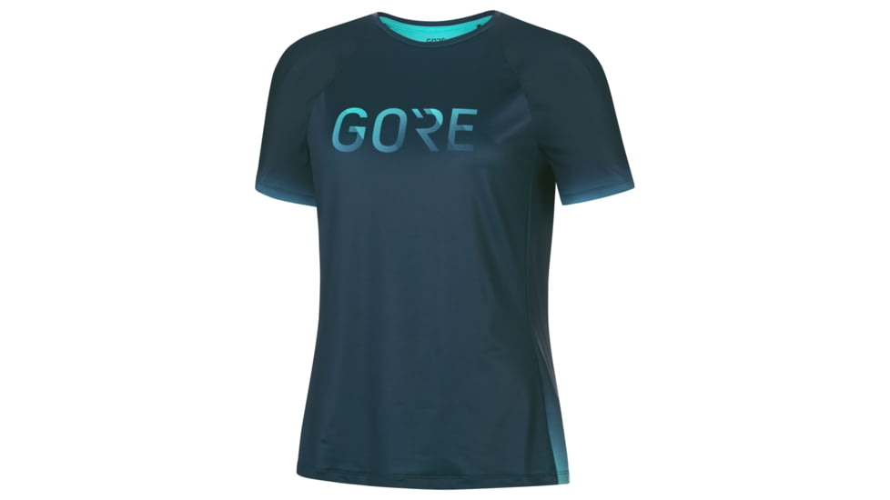 GOREWEAR Devotion Cycling Shirt Womens in Orbit Blue/Scuba Blue Small 4-6 Regular fit F99927D4, 100773-AU27-38