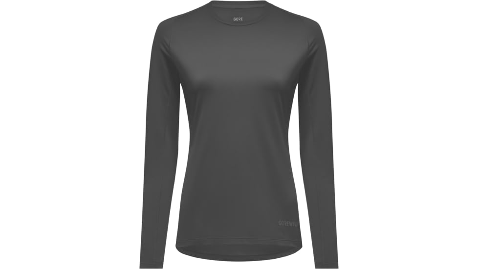 GOREWEAR Everyday Long Sleeve Running Shirt Womens in Black 2XS Regular fit 63572182, 101017-9900-34