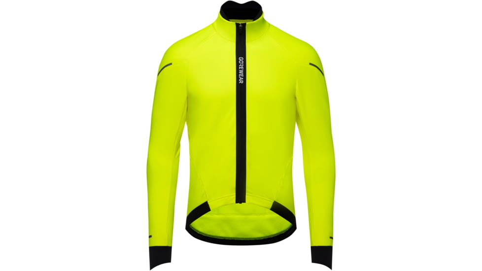 Gorewear GOREWEAR SPINSHIFT Thermo Cycling Jacket Mens in Neon Yellow XS Slim fit, 101084-0800-XS