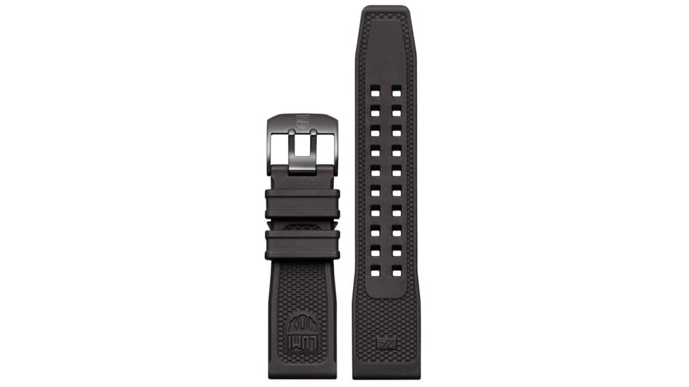 Luminox Genuine Rubber Strap, 24 mm, FPX.2401.20B.1.K B737C93E, black-rubber-strap-24mm