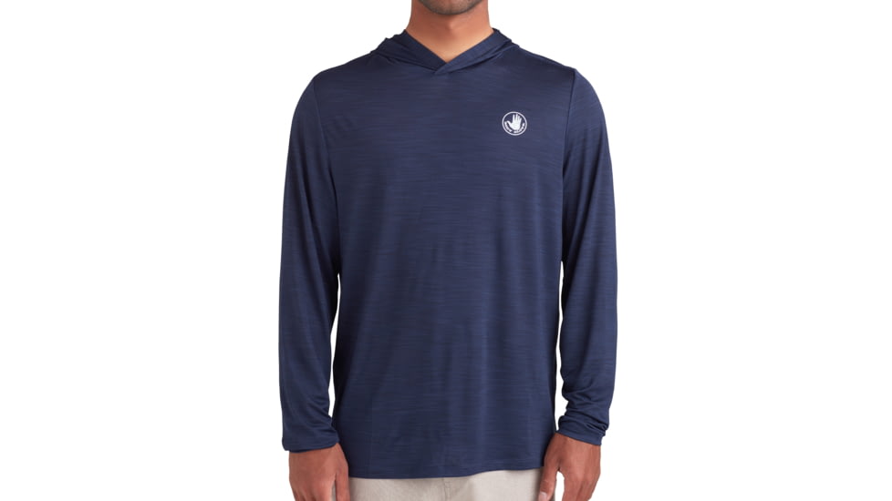 Body Glove Filtrate UPF L/S Hooded Sun Shirt - Navy CA107607, XXL, Navy, FLT7587-NVY-XXL