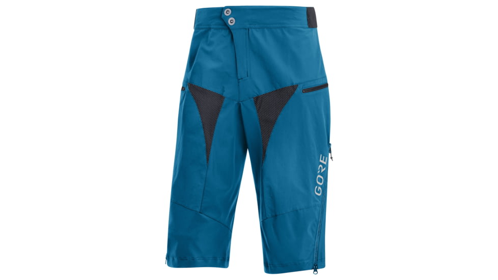 GOREWEAR Mens C5 All Mountain Cycling Shorts in Sphere Blue Large Regular fit A59589F4, 100147-AZ00-XL
