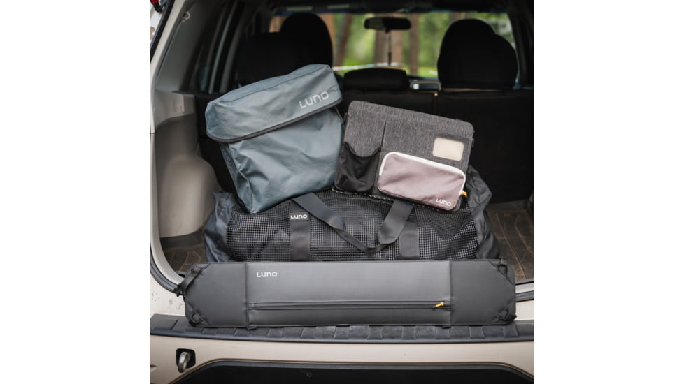 Luno Car Camping Storage Bundle, Stone Gray, One Size, carcamp-stor-bund