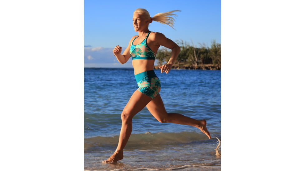 Body Glove Flor Nove Equalizer Sports Bra - Flor Nove / Sea Mist 0A7E4CC9, S, Flor Nove / Sea Mist, 39-632706-FlorNove-SeaMist-S