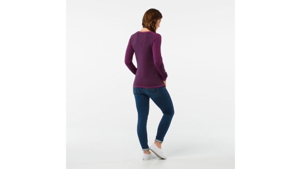 Smartwool Dacono Ski Sweater-Women's, Deep Navy Heather, Extra Small, SW000316108-XS