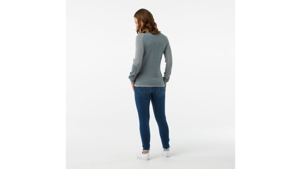 Smartwool Dacono Ski Sweater-Women's, Mediterranean Green H, Extra Large, SW000316A60-XL