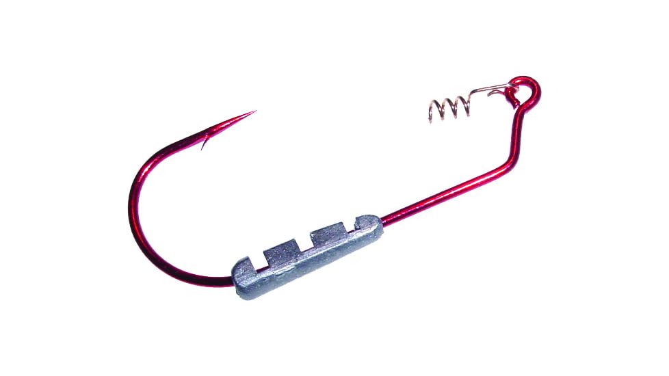 Daiichi Butt Dragger Bleeding Bait, Back Weighted D.O.A. Pinch Weight, Size 3/0, 3 Pack, D67Z 3/0