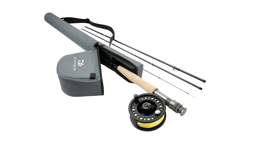 Daiwa Algonquin Fly Travel Rod w /Tube, 9ft, 5 Line Weight, 4 Pieces, AGQF9054TR