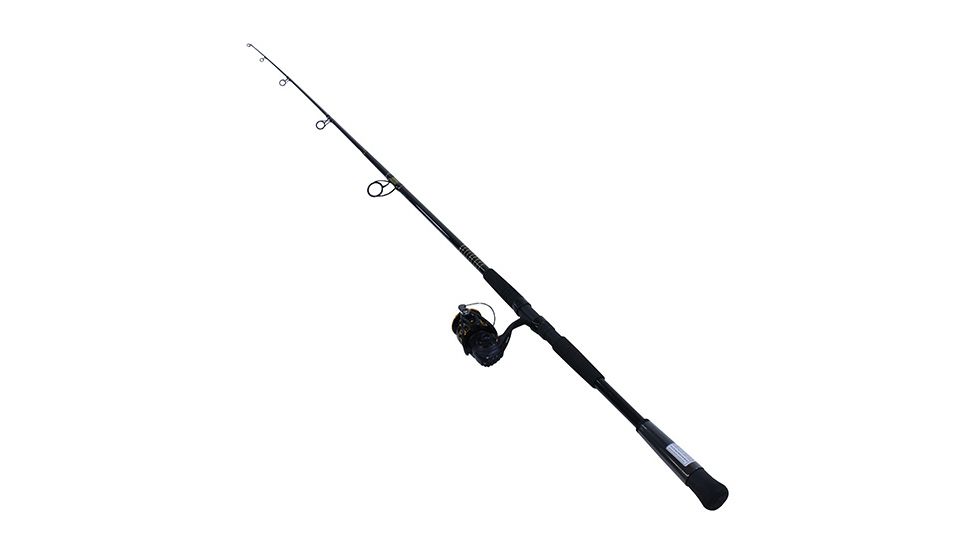 Daiwa BG 4000 Spinning Rod and Reel Combo, 8ft, Medium, 2 Piece, 6+1, BG4000/802M