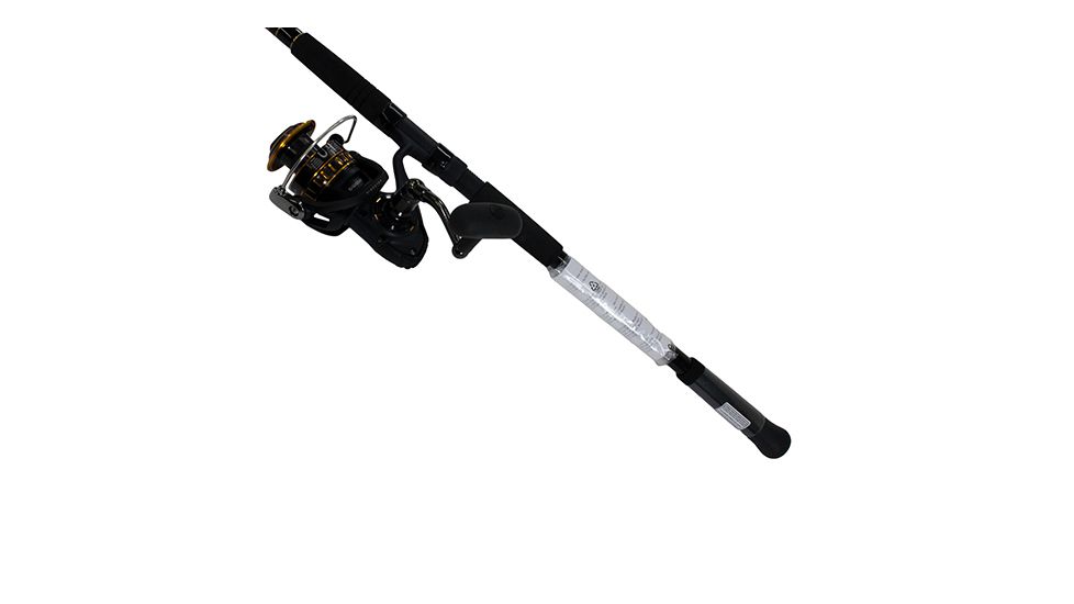 Daiwa BG 4500 Spinning Rod and Reel Combo, 9ft, Medium Heavy, 2 Pieces, 6+1, BG4500/902MH