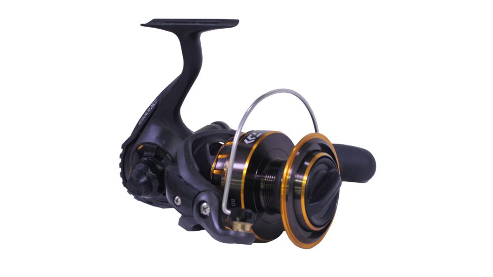 Daiwa BG 5000 Spinning Rod and Reel Combo, 10ft, Medium Heavy, 2 Pieces, 6+1, BG5000/1002MH