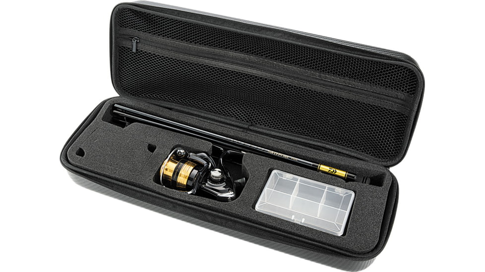 Daiwa Carbon Case Travel Pack, 5ft6, Medium, 5 Pieces, CC20F565L