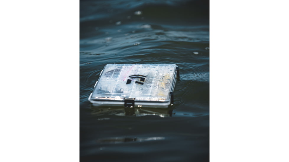 Daiwa D-Box Tackle System, 11in x 7in x 3.75in, Medium Deep, 12 Compartments, Recycled Plastic Construction, D-BOXMD