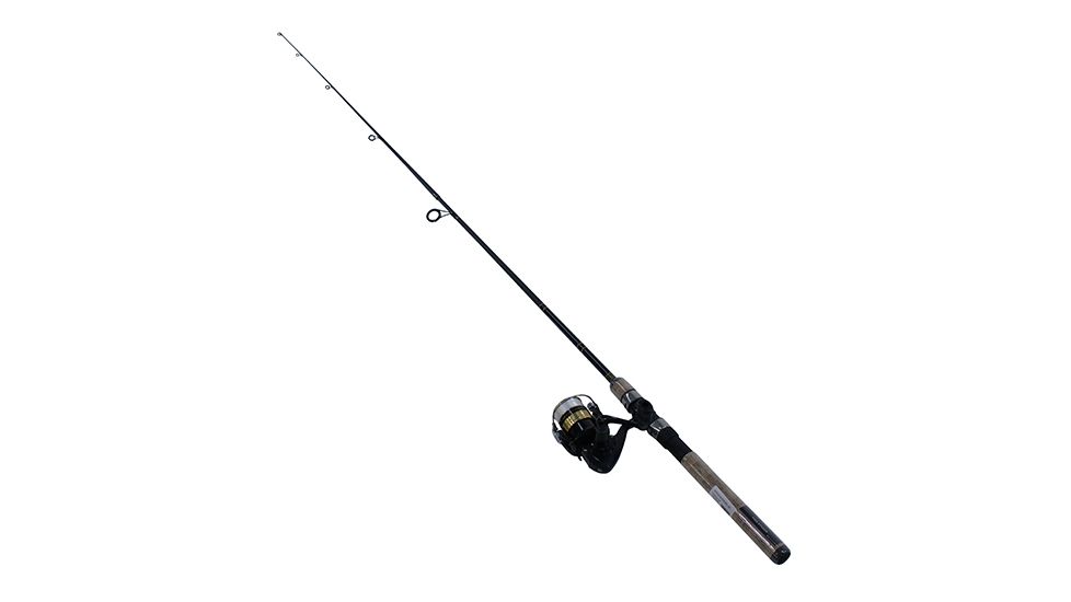 Daiwa D-Shock Spinning Combo, 8lb Test Mono, 6ft, Medium Light, 2 Pieces, 1BB, DSK20-B/F602ML-8C