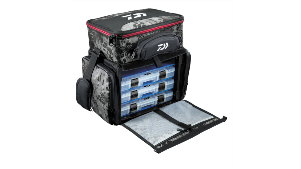 Daiwa D-Vec Front Load Tackle Pack, Primal, DTTFLB-PRY