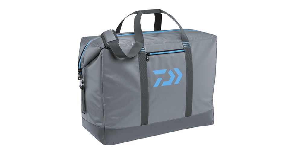 Daiwa D-Vec Soft Sided Cooler, 12 Pack, Grey, DCCS-12C-GRY