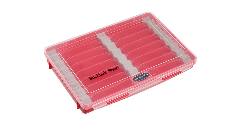 Daiwa D-Vec Tactical Short Stickbait Organizer, Red, DTSBLC-S