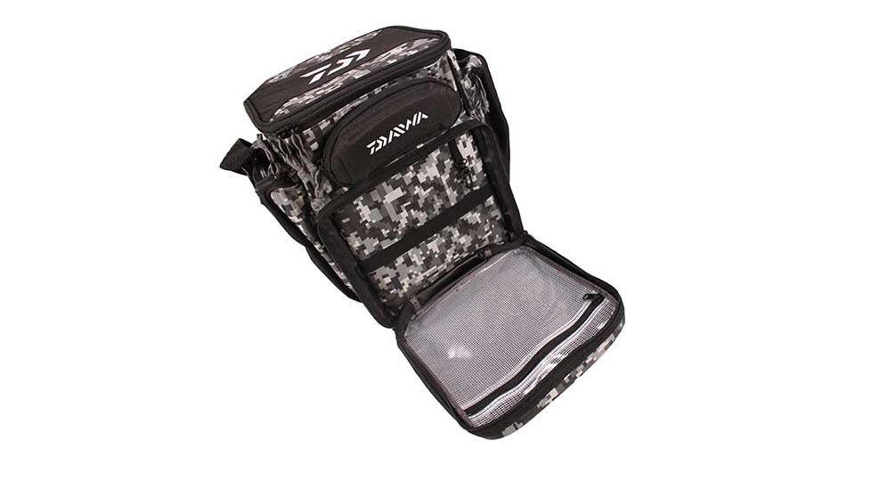 Daiwa D-Vec Tactical Soft Sided Tackle Box 12in x14in x12in , Large, DTTB-70