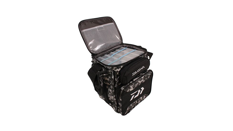 Daiwa D-Vec Tactical Soft Sided Tackle Box 9in x13in x14in , Medium, DTTB-60