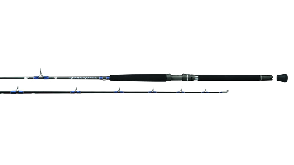 Daiwa Dark Water Boat Conventional Rod, 7ft, Medium Heavy, Regular, 1 Piece, DKWT70MHB