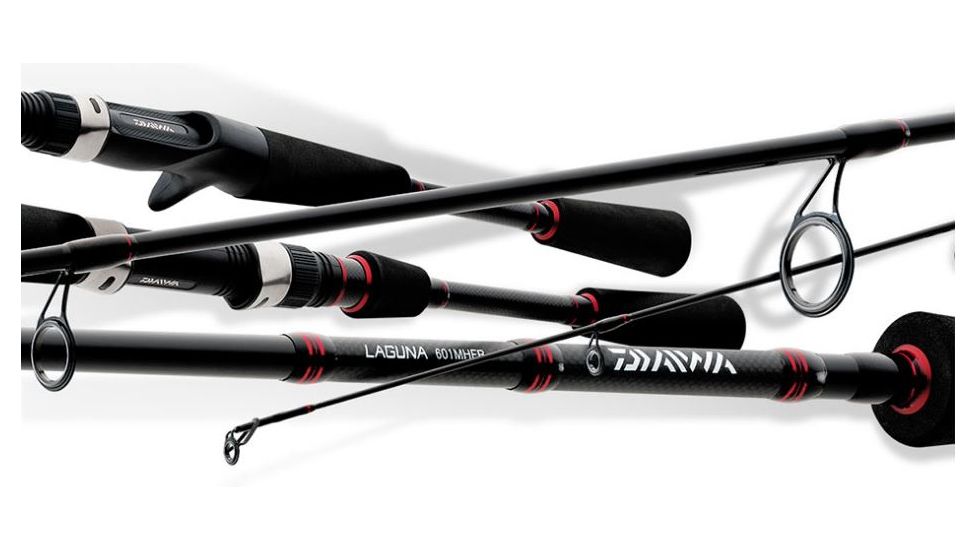 Daiwa Laguna Spinning Rod, 7ft, Medium, Moderate, 1 Piece, LAG701MXS