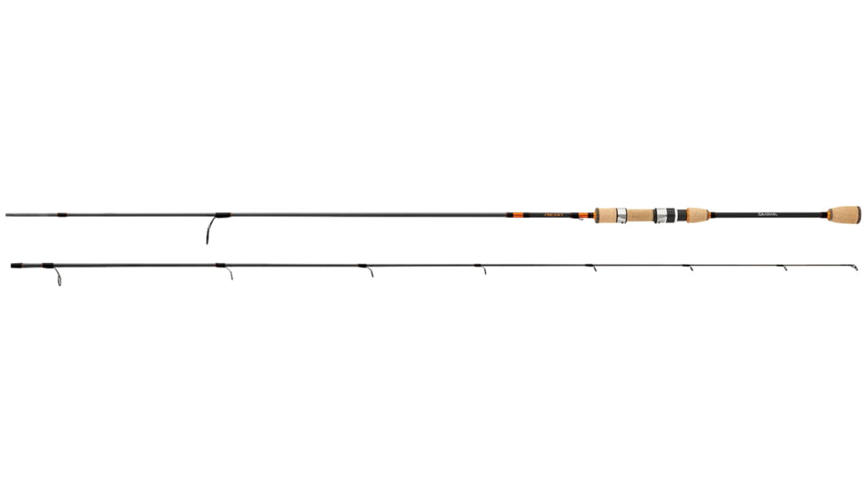 Daiwa Presso Ultra-Light Spinning Rod, 6ft 6in, Ultra Light, Fast, 2 Pieces, PSO662ULFS
