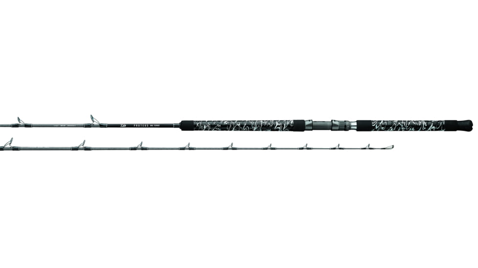 Daiwa Proteus WN Blue Casting Rod, 7ft, Heavy, Fast, 1 Piece, Camo, PRWNC70HF