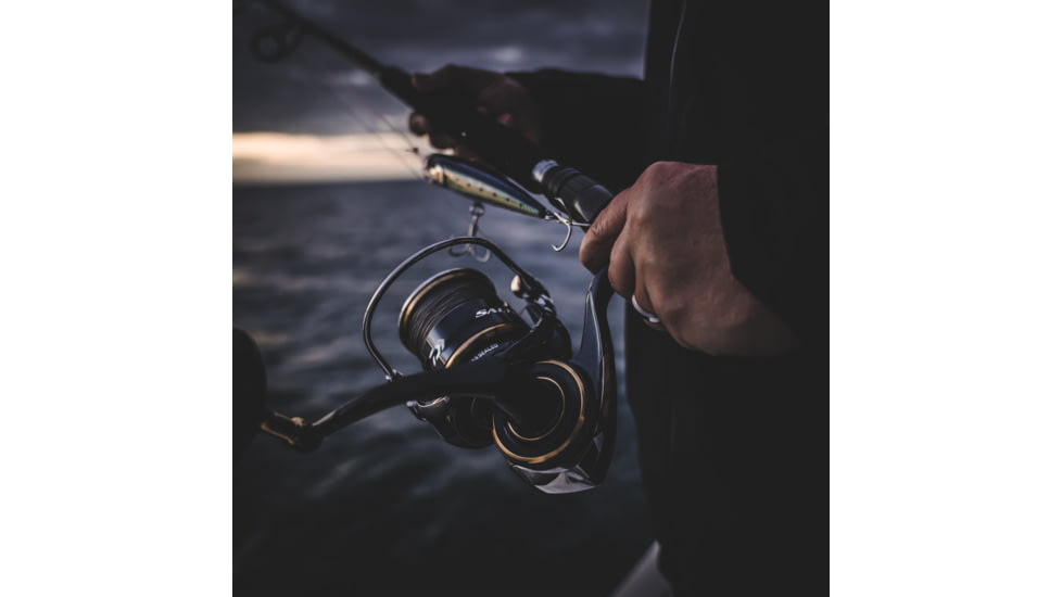 Daiwa Saltiga 14000 Spinning Reel, 6.2-1, 12+1, SALTIGAG14000XH