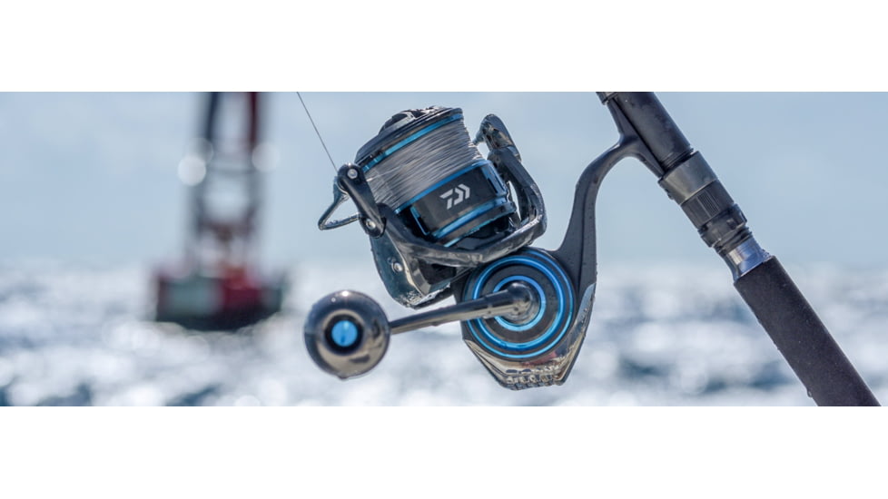 Daiwa Saltist MQ 6000 Spinning Reel, 5.7-1, 6+1, SALTISTMQ6000D-H