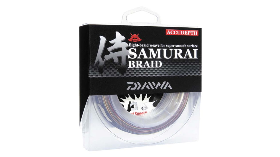Daiwa Samurai Braid Line w/Filler Spool, 40lb, 150yd, Green, DSB-B40LB150YG