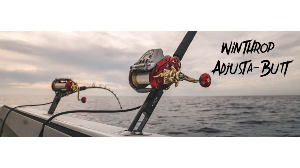 Daiwa Seaborg Dendoh Rod w/Adjustable Butt Swivel Top, 7ft, X Heavy, Regular, 1 Piece, SEABG70XHWT-SFSV