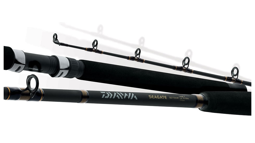 Daiwa Seagate Boat Conventional Rod, 7ft, Medium, Fast, 1 Piece, SGT70MF
