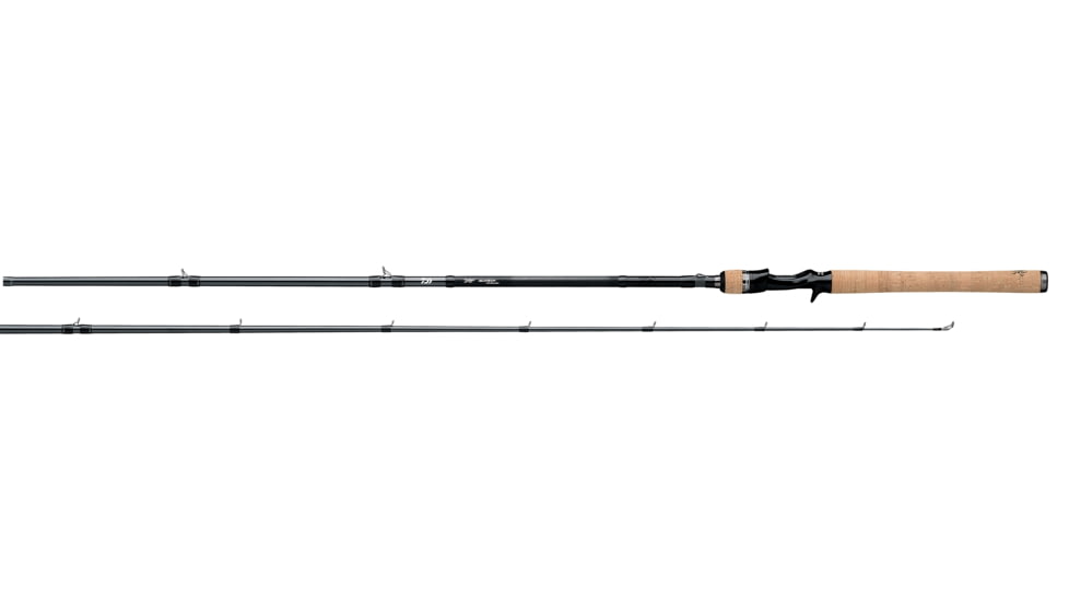 Daiwa Tatula Bass Casting Rod, 7ft, Medium Light, Moderate, 1 Piece, TTU701MLRB