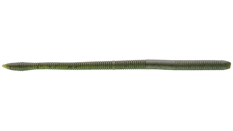 Daiwa Yamamoto Neko Straight Worm Lure, 5.8in, Green Pumpkin Watermelon Laminate, NS-5.8-912