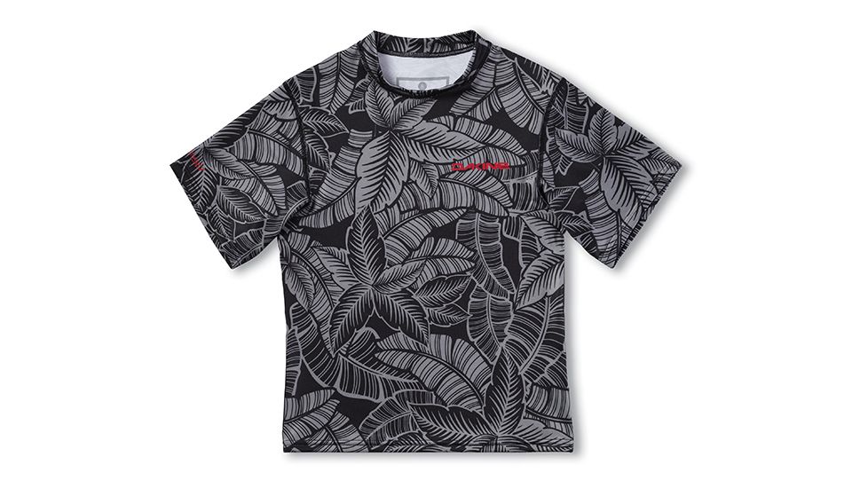 Dakine BoyS Heavy Duty Loose Fit S-S, STENCIL PALM, 8, 10001686-STEILLM-8